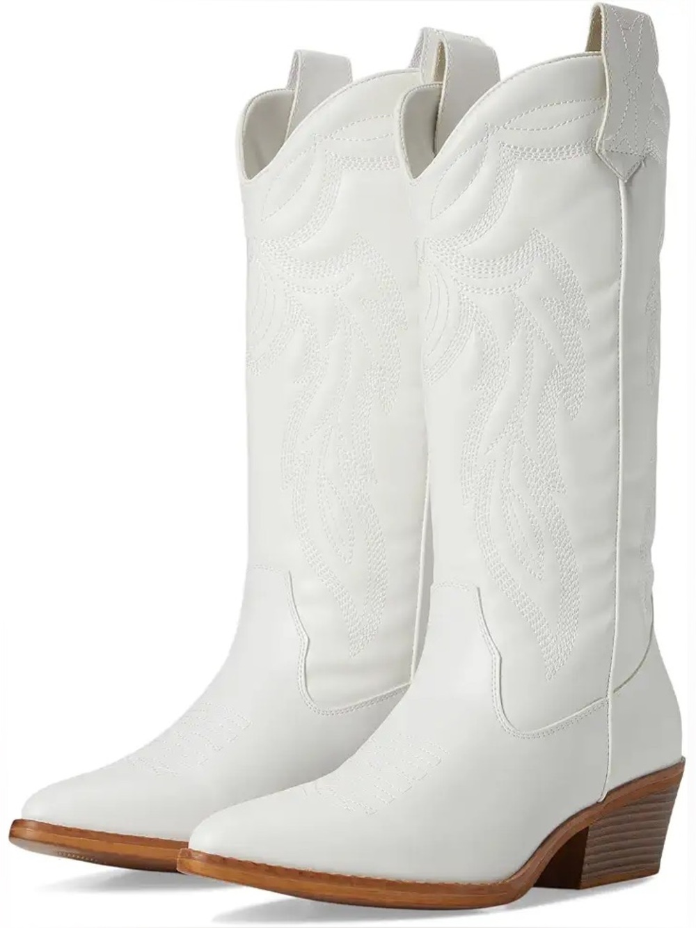 Roper Hattie White Boots 7